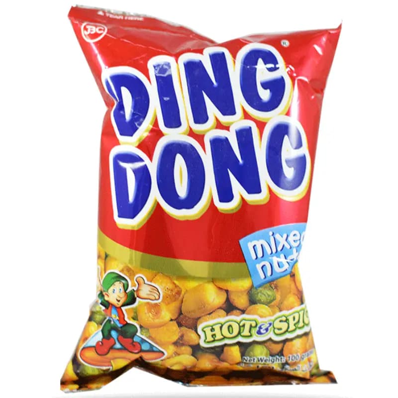 آجیل میکس تند دینگ دونگ قرمز DING DONG