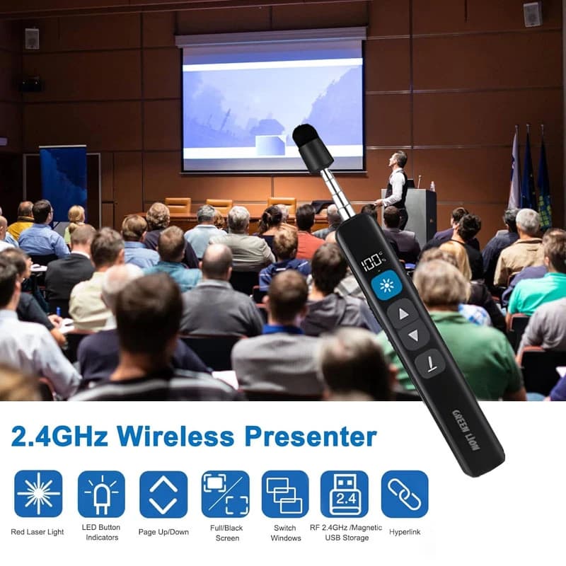 پرزنتر بی‌سیم گرین لاین Green Lion Wireless Presenter — تصویر ۴