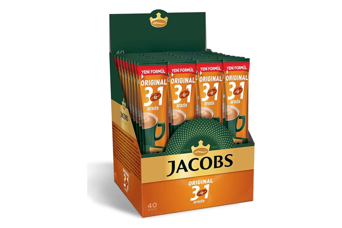 پک 40 عددی کافی میکس اورجینال جاکوبز JACOBS — تصویر ۲