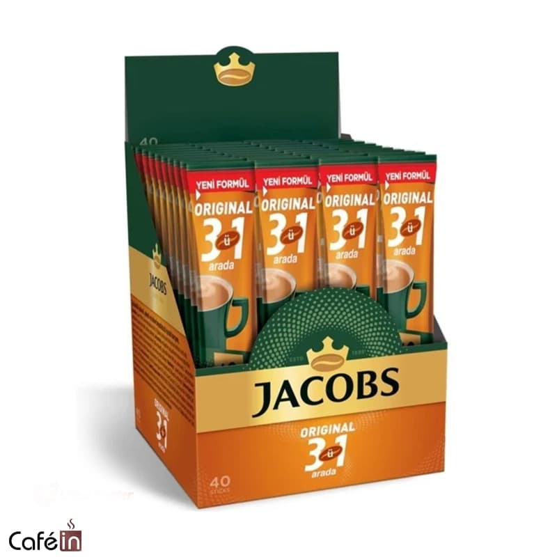 پک 40 عددی کافی میکس اورجینال جاکوبز JACOBS — تصویر ۴