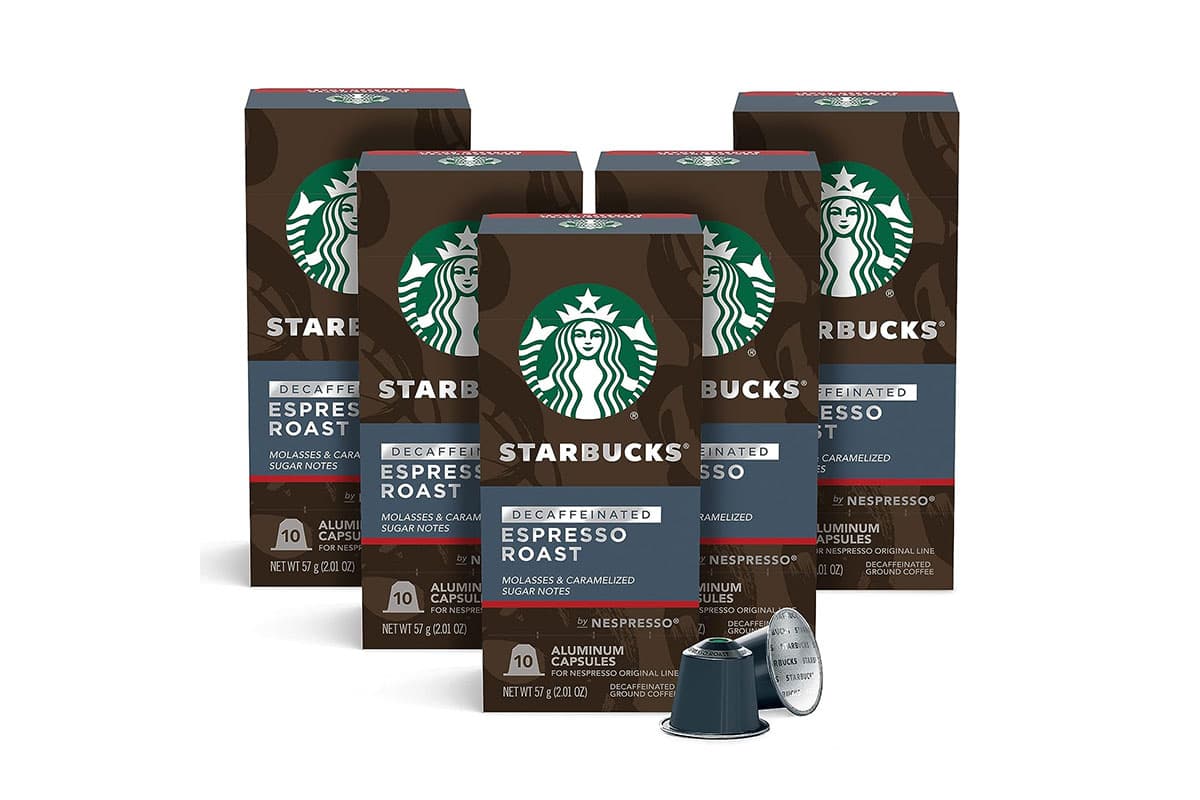 کپسول قهوه استارباکس مدل اسپرسو روست بدون کافئین Decaf Espresso Roast — تصویر ۳