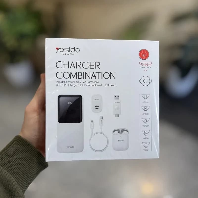 پک 5 عددی لوازم جانبی یسیدو Yesido CG10 — تصویر ۹