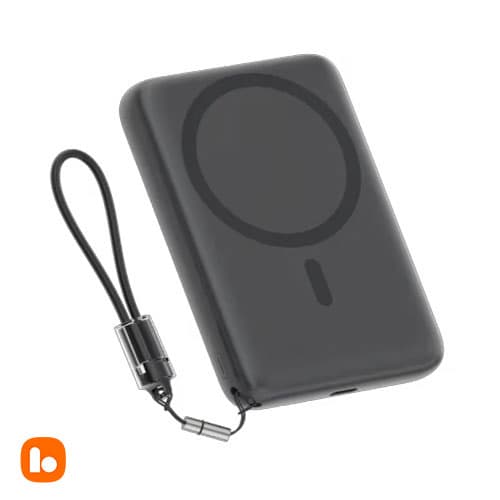 پاوربانک مگ سیف کیو سی وای QCY PBW10A 22.5W PowerBamk 10000mAh — تصویر ۵