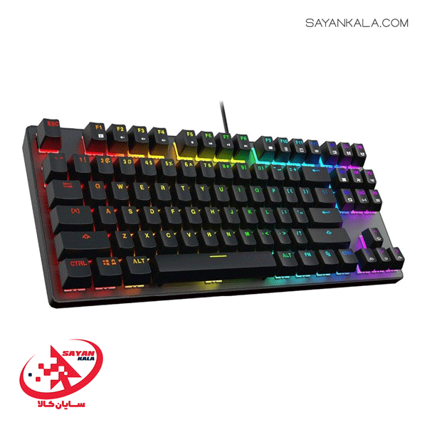 کیبورد گیمینگ رپو Keyboard Gaming Rapoo V500 PRO — تصویر ۱۰