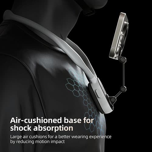 هولدر موبایل گردنی تلسین Telesin magnetic neck holder — تصویر ۴