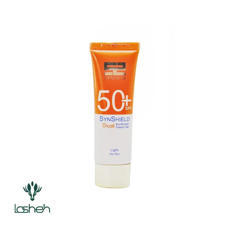 کرم ژل ضد آفتاب spf50 ساین اسکین مدل synshield مناسب پوست مختلط تا چرب — تصویر ۳