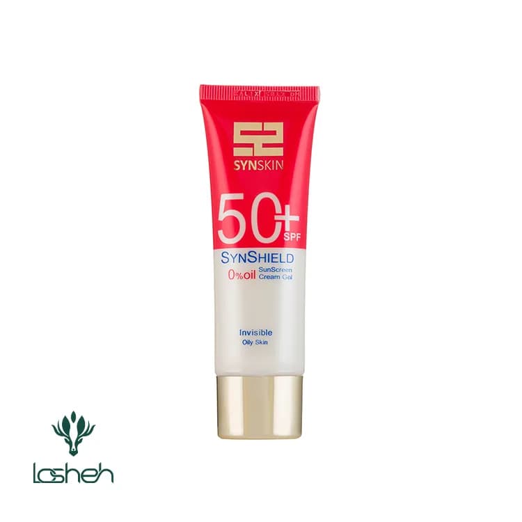 کرم ژل ضد آفتاب spf50 ساین اسکین مدل synshield مناسب پوست مختلط تا چرب — تصویر ۴