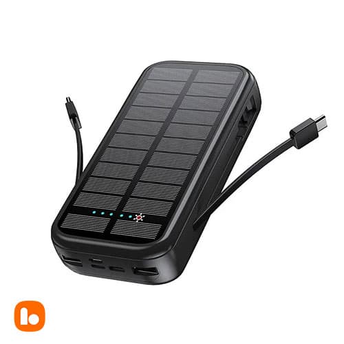 پاوربانک خورشیدی گرین لاین Green Lion PD2OW Solar 2 — تصویر ۴