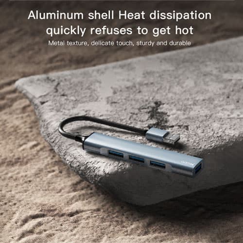 هاب 4 پورت یسیدو Yesido Hub Adapter HB18 USB-A — تصویر ۴