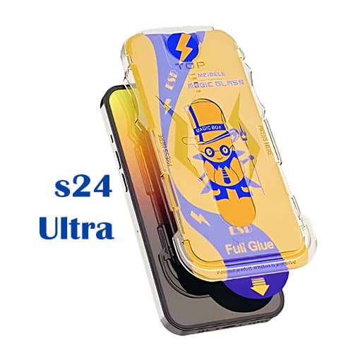گلس آسان نصب تمپرد مجیک Magic Box Glass Samsung S24Ultra