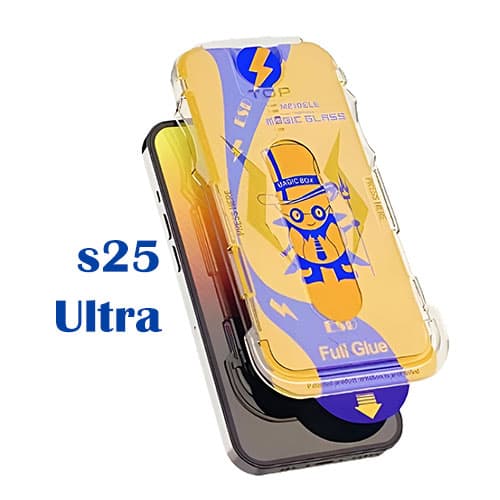 گلس آسان نصب تمپرد مجیک Magic Box Glass Samsung S25Ultra