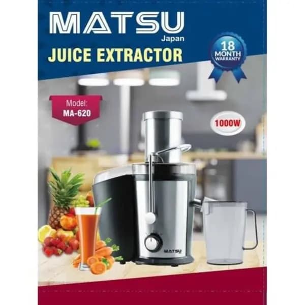 آبمیوه گیر تک کاره ماتسو (ژاپن) مدل : ma-620 — تصویر ۴