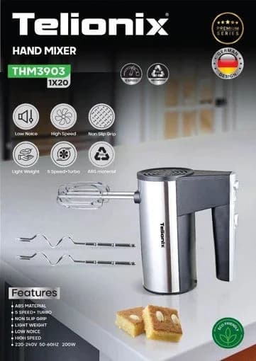 همزن دستی تلیونیکس مدل THM3903 — تصویر ۱۲
