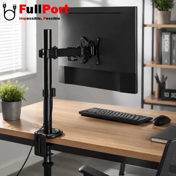 پایه نگهدارنده مانیتور ERGO مدل WLA011 | بازوی مانیتور رومیزی — تصویر ۴