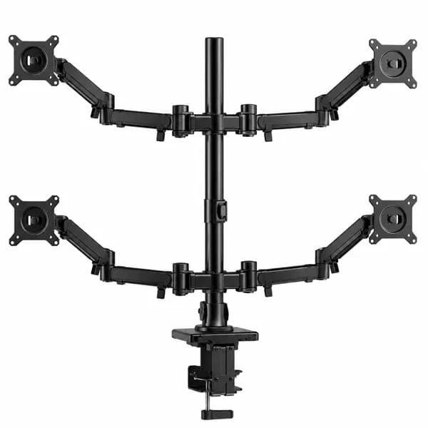 پایه نگهدارنده چهار مانیتور رومیزی ERGO مدل WLA006