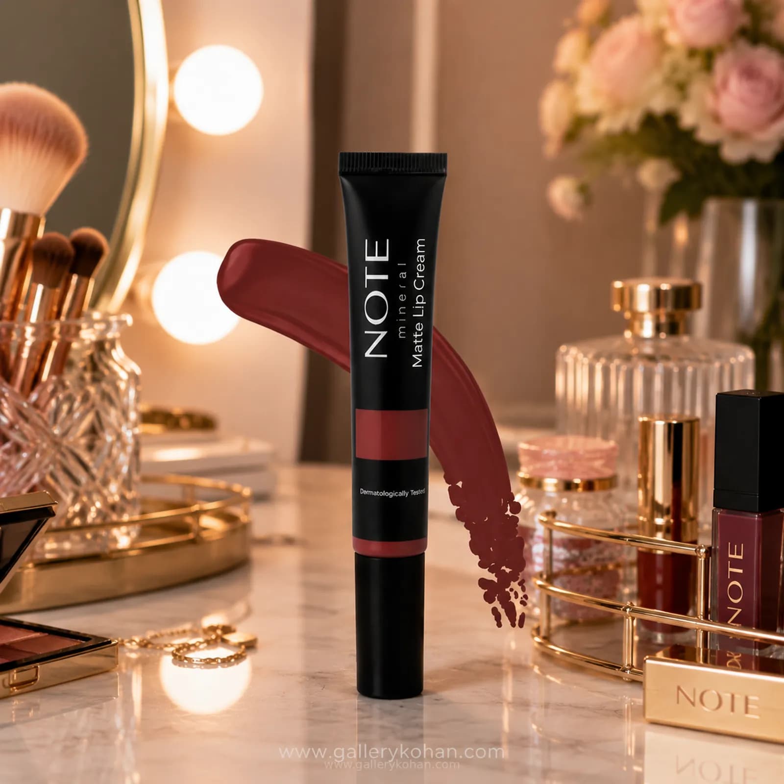 رژ لب مایع مات نوت مدل Mineral شماره 01 | گارانتی اصالت و سلامت فیزیکی کالا — تصویر ۵