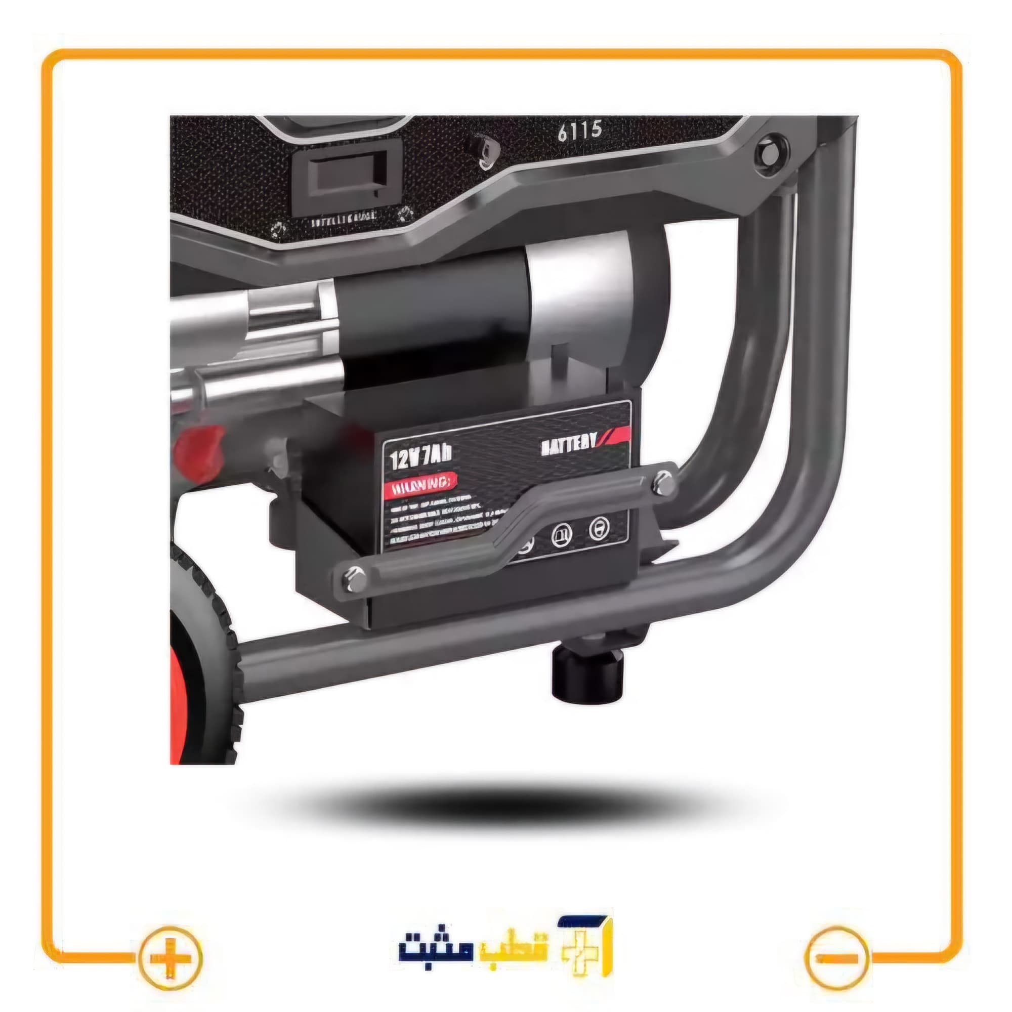 موتور برق 3 کیلو وات آروا Arva مدل 6115 — تصویر ۷