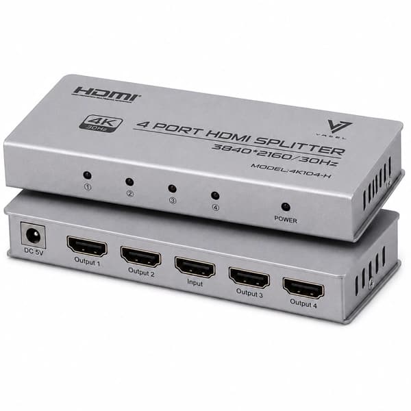 اسپلیتر HDMI 1×4 واصل مدل VSL-4K-104H