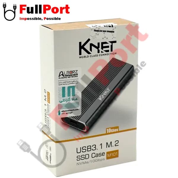 باکس SSD اینترنال NVMe کی نت مدل K-CM2M101 — تصویر ۳