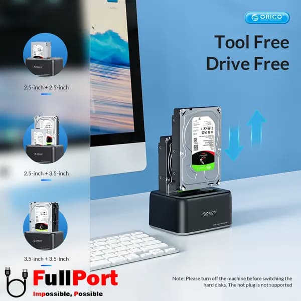 داک هارد اوریکو مدل 6829C3-V1 — تصویر ۸