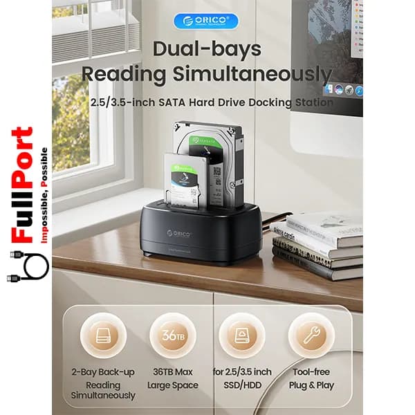 داک هارد اوریکو مدل DD28U3-C — تصویر ۵