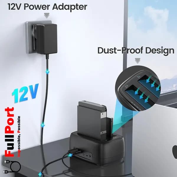 داک هارد اوریکو مدل DD28U3-C — تصویر ۷