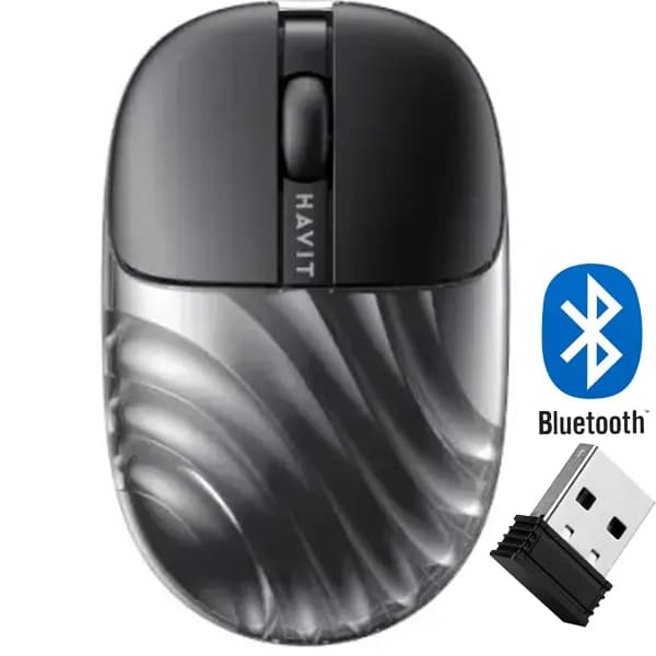 موس بی سیم+بلوتوث هویت مدل HVMS-MS46WB — تصویر ۲