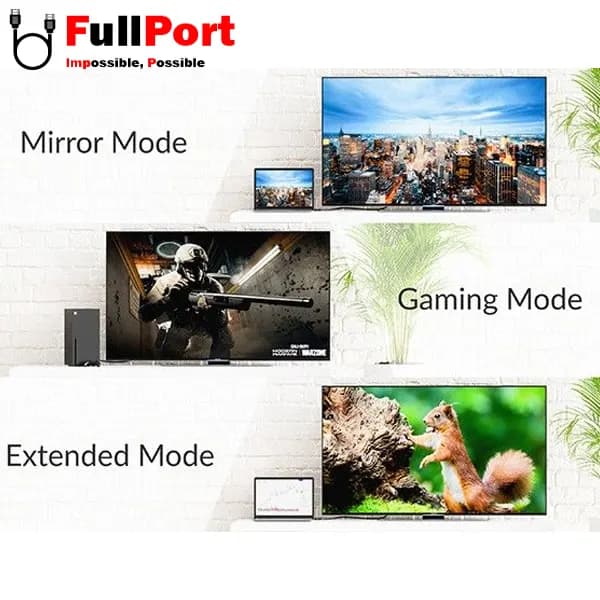 کابل HDMI هویت V2.0-4K مدل HVC-X93-1.8M-BK طول 1.8 متر — تصویر ۸