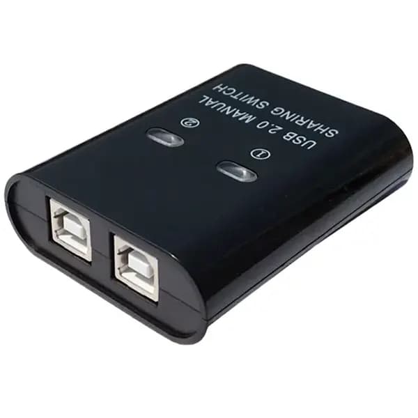 سوئیچ پرینتر 2 خروجی دستی USB2.0 فرانت مدل FN-U2PSW21