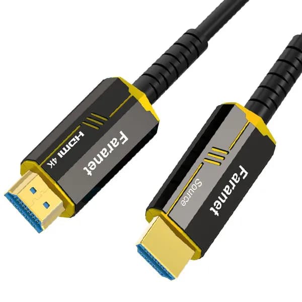 کابل HDMI فرانت V2.0-4K مدل FN-HFC050 طول 5 متر (فیبر نوری) — تصویر ۲