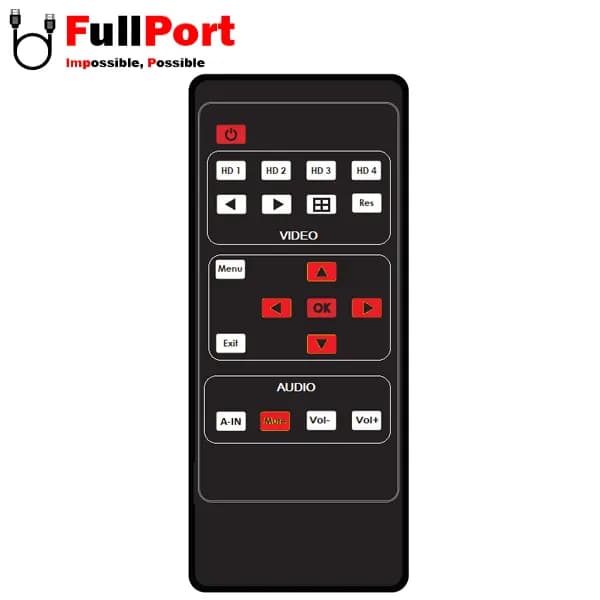 سوئیچ کواد 4 کانال فرانت مدل FN-Q241M — تصویر ۵