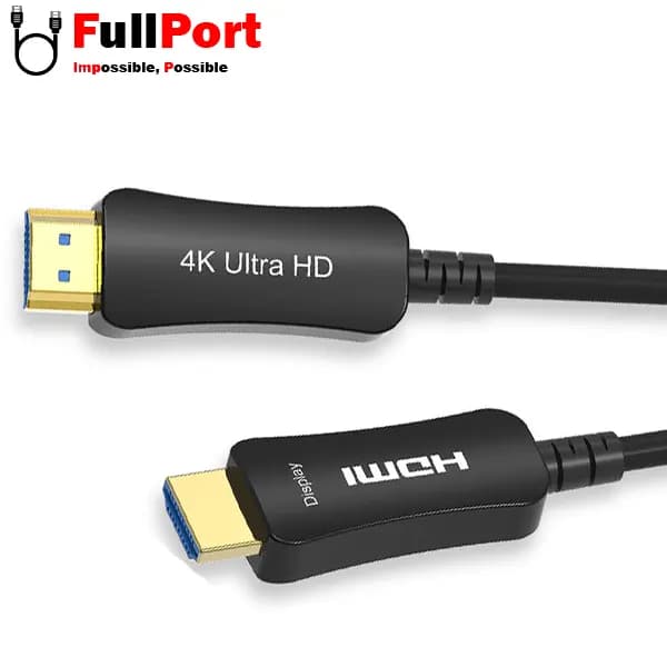 کابل HDMI فرانت V2.0-4K مدل FN-HFC400 طول 40 متر (فیبر نوری) — تصویر ۴