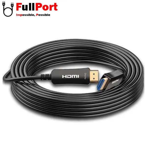 کابل HDMI فرانت V2.0-4K مدل FN-HFC400 طول 40 متر (فیبر نوری) — تصویر ۷