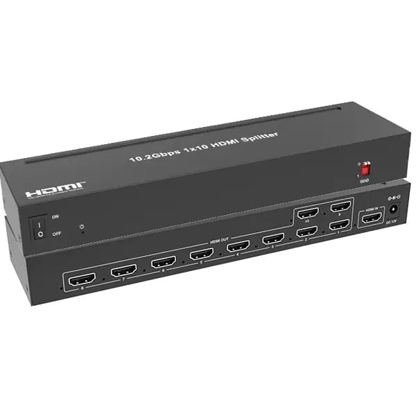 اسپلیتر 10 پورت HDMI ورژن 1.4 فرانت مدل FN-V1010