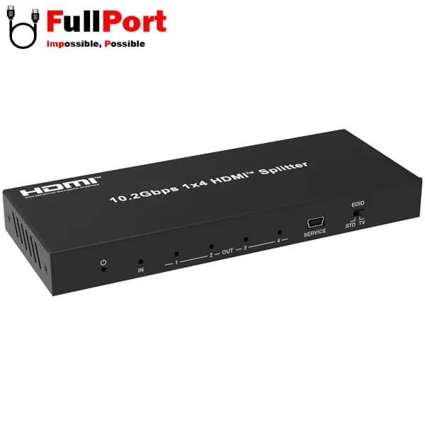اسپلیتر 4 پورت HDMI ورژن 1.4 فرانت مدل FN-V134 — تصویر ۵