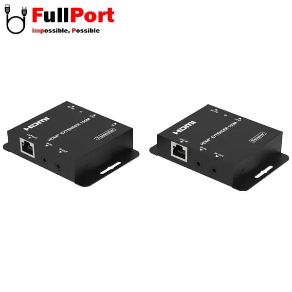 توسعه دهنده HDMI روی کابل شبکه 50 متر فرانت مدل FN-E195 — تصویر ۵