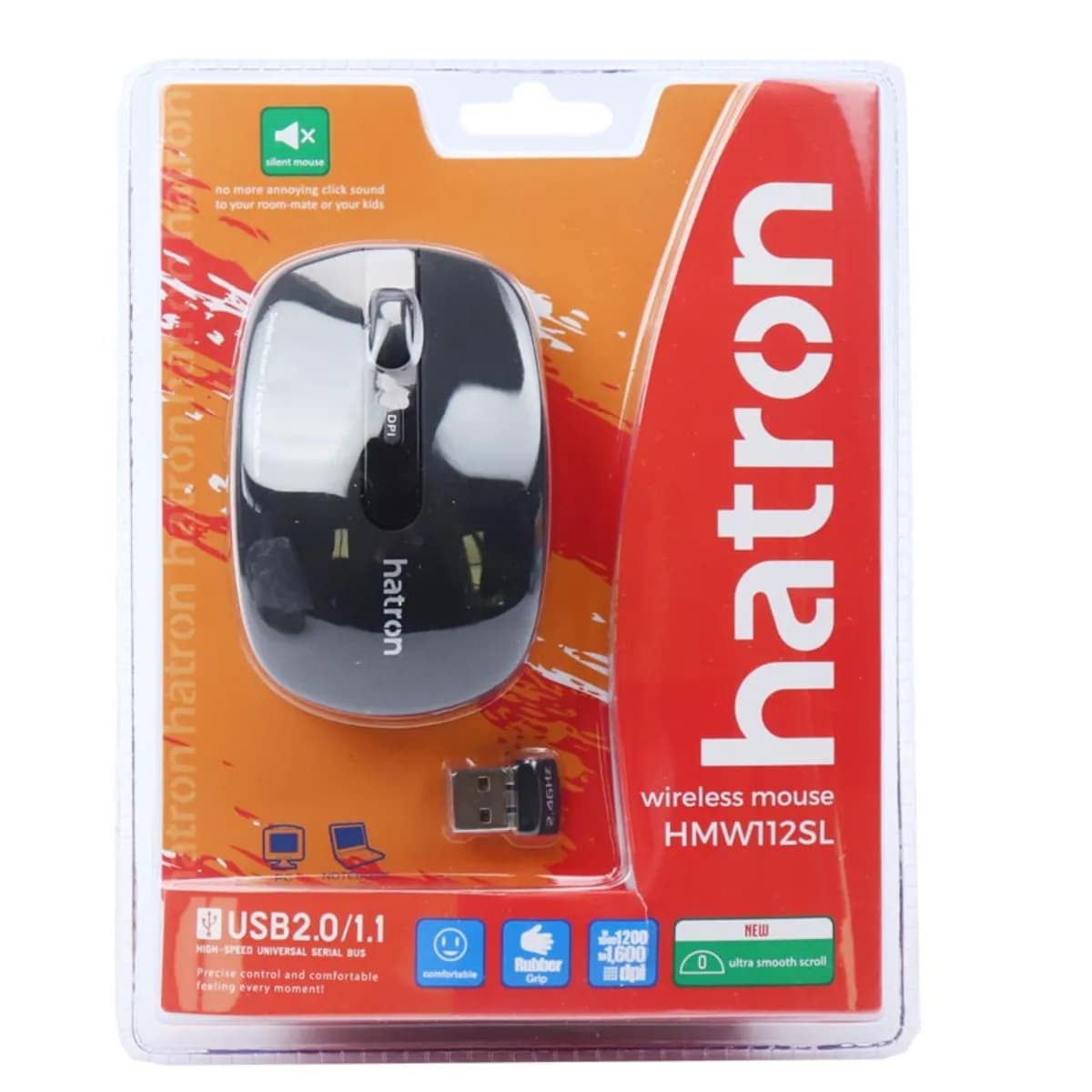 موس بی سیم هترون مدل HMW112SL — تصویر ۱۲
