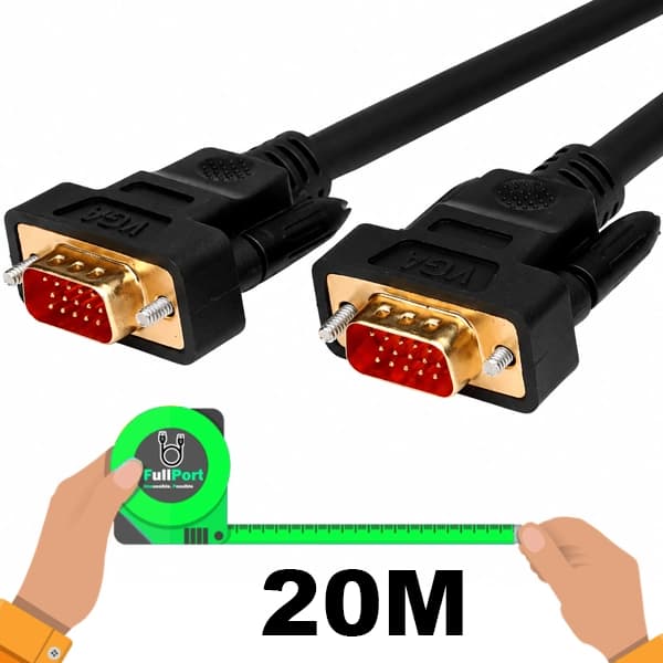 کابل VGA واصل مدل VG-200 طول 20 متر