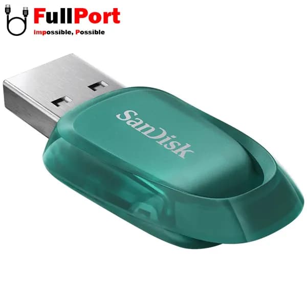 فلش سن دیسک مدل SDCZ96-128G-G46 Ultra Eco™ USB3.2 با ظرفیت 128 گیگابایت — تصویر ۴