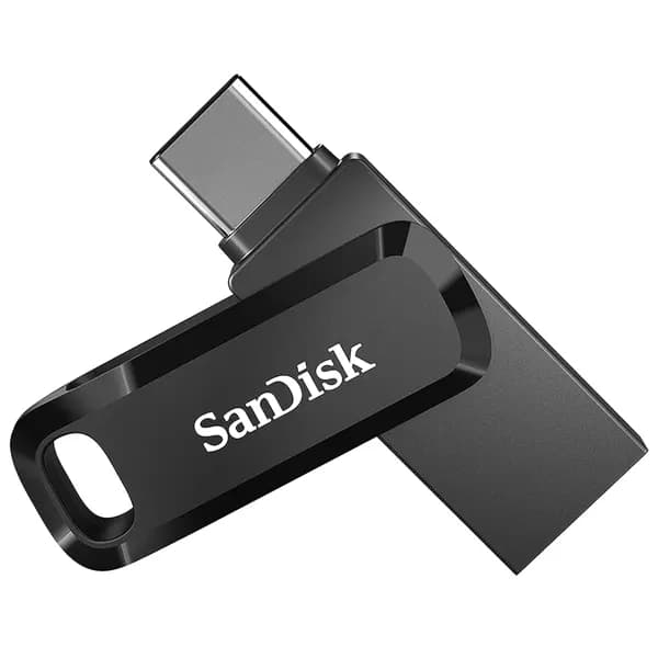 فلش سن دیسک مدل SDDDC3-256G Ultra Dual Drive GO OTG 2 In 1 Type C USB3.1 با ظرفیت 256 گیگابایت