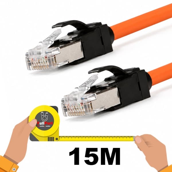 کابل شبکه پچ کورد N116P1A150OK نگزنس CAT6 UTP طول 15 متری