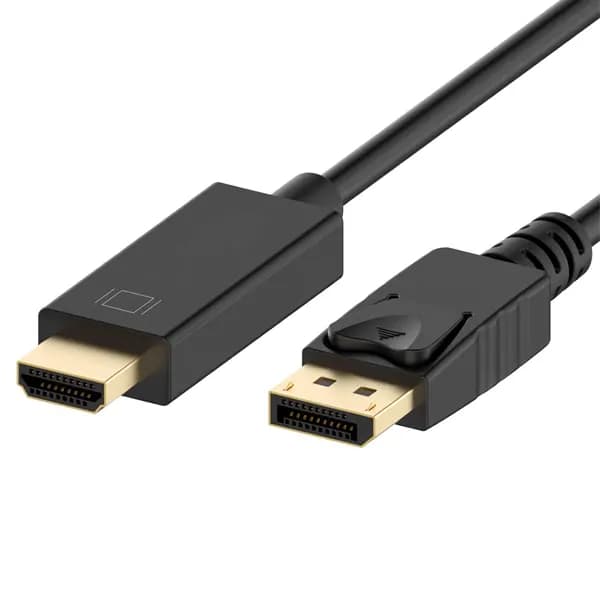 کابل Display به HDMI دی نت مدل DT-404 V1.2-4K طول 1.5 متر