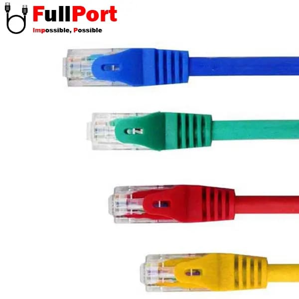 کابل شبکه پچ کورد K-NCP6U003 کی نت CAT6 UTP طول 0.3 متری — تصویر ۶