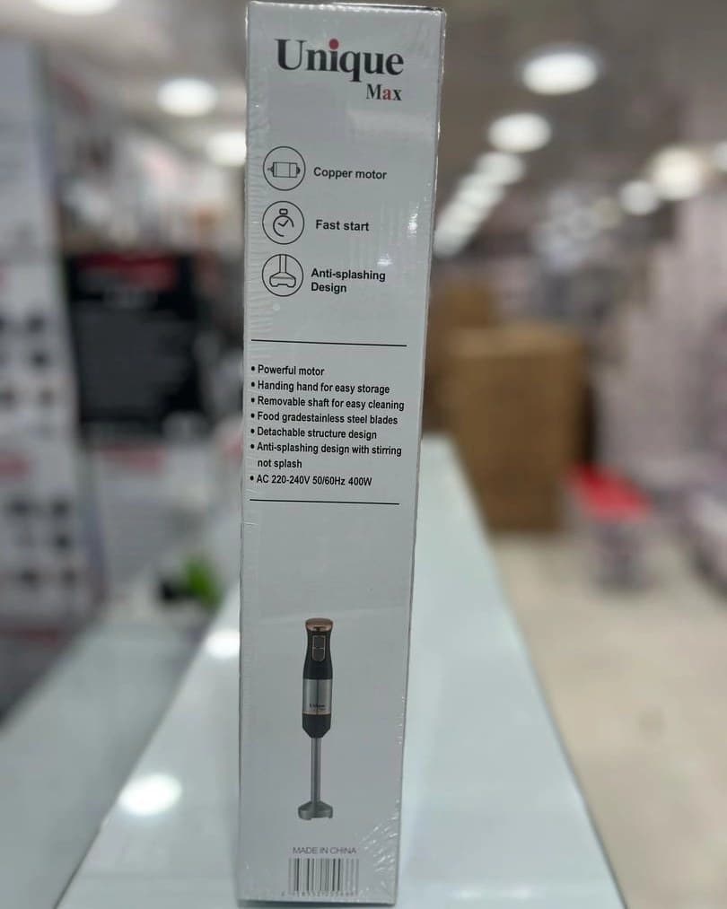 گوشت کوب تک کاره یونیکUnique-ps611 – استیل مشکی — تصویر ۴