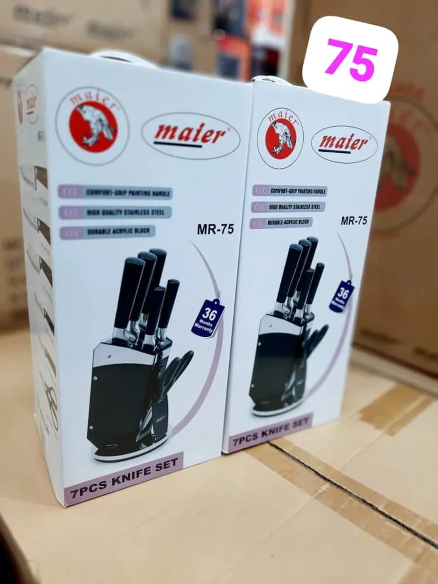 سرویس چاقو مایر مدل MR75 ظرفیت ۷ پارچه — تصویر ۴