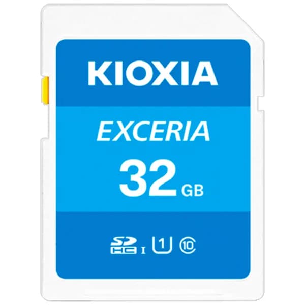 مموری کارت کیوکسیا مدل LNEX1L032GG4 Class10-U1 100MB/s با ظرفیت 32 گیگابایت