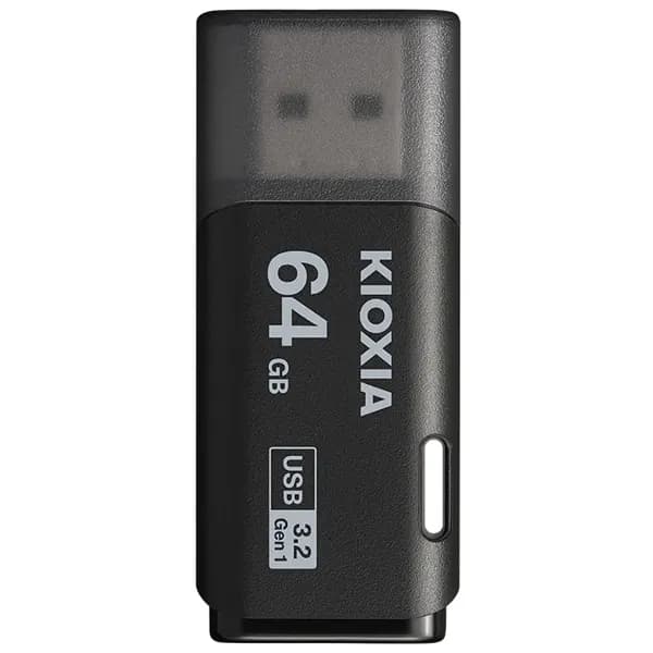 فلش کیوکسیا مدل U301 LU301K064GG4 USB3.2 Gen.1 با ظرفیت 64 گیگابایت