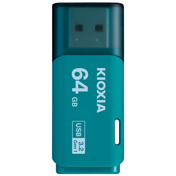 فلش کیوکسیا مدل U301 LU301L064GG4 USB3.2 Gen.1 با ظرفیت 64 گیگابایت