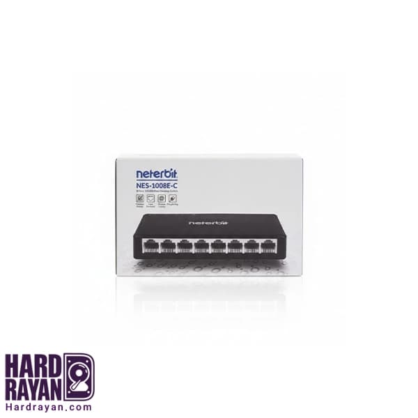 سوئیچ 8 پورت نتربیت مدل NES-1008E-C — تصویر ۷
