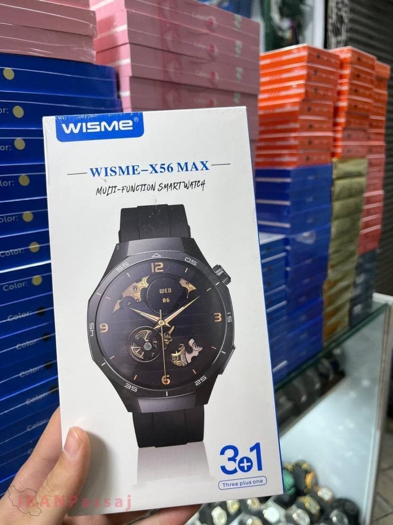 ساعت هوشمند | صفحه گرد | ویسمی مدل WISME-X56 MAX — تصویر ۲